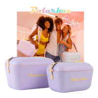 【Polarbox】西班牙 12L流行時尚網美愛用多功能攜帶式露營野餐保冰盒-多色可選(露營保冰箱、野餐盒、冰桶)