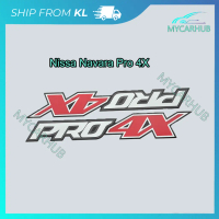 Nissan Navara Pro 4X Car Body Sticker 4x4 Offroad Pickup Truck - 66cm X 20cm (1pc) Accessories