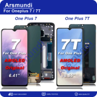 Original AMOLED For OnePlus 7 7T OnePlus7 OnePlus7T LCD Display Touch Screen Digiziter Assembly For One Plus 7 7T 1+7 1+7T