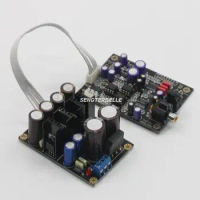 HiFi Audio Fiber Coaxial PCM1798 Decoder CS8416 DAC Board +Power Supply Board