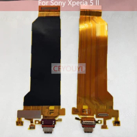 For Sony Xperia 5 II USB Charger Charging Port Dock Connector Flex Cable Replacement Part