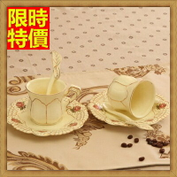 下午茶茶具含茶壺咖啡杯組合-4人簡約歐式骨瓷茶具69g22【獨家進口】【米蘭精品】