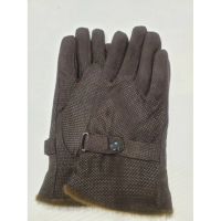 【SuperWands】麂皮內絨保暖手套
