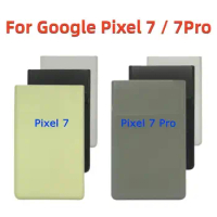 For Google Pixel 7 Pro Battery Cover Door Rear Glass Battery Cover For Google Pixel 7Pro Back Cover Housing Replacement