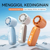 【NEW】 Pulseone Kipas Tangan Portabel Mini, Kipas Turbin Pendingin Bertenaga, 199 Tingkat Kecepatan T
