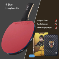 Up New 9 Star Table Tennis Racket Professional 5+2 Carbon Ping Pong Paddle 6/7/8/9 Star Ultra Offens