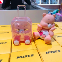 Miniso Care Bears Blind Box Happy Journey Series Anime Figures Cartoon Peripheral Surprise Guess Bag Model Garage Kit Gift