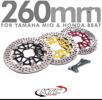 PROMO - PIRINGAN CAKRAM KTC HONDA BEAT 260 MM FULL CNC