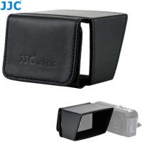 JJC Camera 3" LCD Screen Hood for Canon EOS M50 R10 90D 80D 70D 6D Mark II Rebel T8i T7i T6i T6s SL3 SL2 Sony ZV-1 ZV1 Fuji XT4