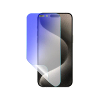 【o-one】APPLE iPhone 15 Pro Max 護眼螢膜PRO 抗藍光保護貼 全新升級(阻隔藍光 划痕修復)