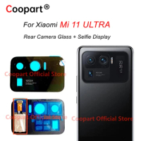 Rear Back Camera Glass Lens With Second Secondary Display Small 2nd LCD Screen For Xiaomi Mi 11 Ultra Selfie Display Replacement