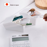 Sanada 桌上橫直兩用收納盒 日本製 筆筒 置物盒 整理盒 Loxin