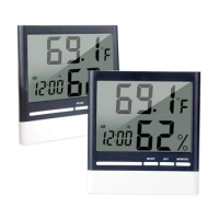 Digital Hygrometer Indoor Thermometer For Home, High Accuracy Humidity Meter Room Thermometer Hygrometer Gauge