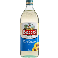 【BASSO 巴碩】義大利純天然葵花油 1000ml x1瓶