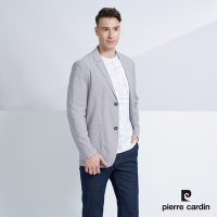 Pierre Cardin皮爾卡登 男款 都會時尚休閒輕薄獵裝/西裝外套-灰色(5227571-95)