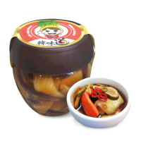 【韓味不二】韓味道綜合醬菜 700gX1罐(醃製洋蔥、蘿蔔、小黃瓜 開胃爽口)
