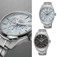 【SEIKO 精工】PRESAGE 新銳設計機械錶款(6R21-01H0B/SPB305J1 黑標 極凍藍)