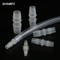 3-150pcs 1.6-15.8mm PP Plastic Straight Connectors Aquarium Tank Aerator Fittings Drip Irrigation Hose Equal Dia Pagoda Joints