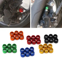 Universal For Kawasaki ZX-6R ZX-9R ZX-10R ZX-25R Motorcycle Brake Caliper Screw Decorative Protector Cover zx6r zx9r zx10r zx25r