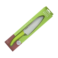 【KYOCERA 京瓷】日本京瓷抗菌多功能精密陶瓷刀 料理刀 陶瓷刀-16cm(綠色)