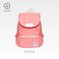 HERBIE Tas Ransel Backpack Sekolah kuliah Wanita VINCA Monotone Multifungsi