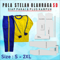 POLA BAJU STELAN OLAHRAGA SD | STELAN OLAHRAGA SD | BAJU OLAHRAGA SD