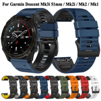 For Garmin Fenix 7X 7 Pro 6 6X Pro 5X 5 Plus Sapphire 935 945 955 Watch Strap Bracelet Quickfit 26/22mm Silicone Band Wristband