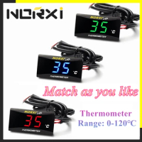 Motorcycle thermometer Water Temperature Mini Meter For XMAX250 300 NMAX CB 400 CB500X Sensor thermomete gauges