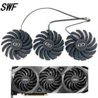 NEW 85MM 4PIN 12V 0.40A PLD09210S12HH RTX 3080 GPU Fan For MSI RTX 3070 3080 3090 VENTUS 3X GAMING Graphic Card Cooling Fan