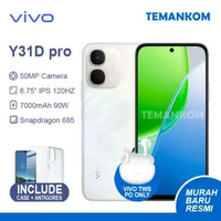 Vivo Y31D PRO 16GB RAM 8+8 Extend RAM 8/256 8GB 256GB Extend RAM 8GB VIVO Y31 D Baru Murah Garansi R
