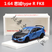 Tarmac works 1:64 Civic type r FK8 spoon with container alloy model TW collection