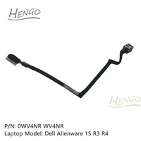 0WV4NR WV4NR Black Original New For Dell Alienware 15 R3 R4 DC IN Cable Jack Connector Line