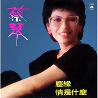 【停看聽音響唱片】【黑膠LP】蔡琴：塵緣情是什麼
