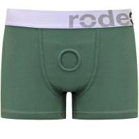 rodeoH 舒適Boxer穿戴褲 灰綠色 - S
