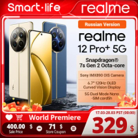 [World Premiere] Realme 12 Pro Plus 5G Smartphone 64MP Periscope Portrait Camera 50MP Sony IMX890 OIS Camera Snapdragon 7s Gen 2