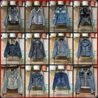 ♞[2hand][Link2](6/12) Áo khoác jeans, gile jeans (xem kỹ số đo)❁VN COD