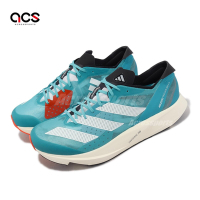 adidas 競速跑鞋 Adizero Takumi Sen 9 藍 男鞋 Lucid Cyan 運動鞋 愛迪達 ID6939