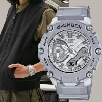 CASIO 卡西歐 G-SHOCK 科幻未來金屬色手錶 送禮首選 GA-2200FF-8A