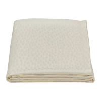 LIGUSTER 桌巾, 具圖案 白色, 145x240 公分