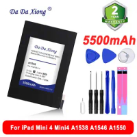 5500mAh Bateria For iPad Mini 4 Mini4 A1538 A1546 A1550 Battery in Stock