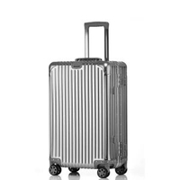 航空級全鋁鎂合金20寸登機拉桿箱男女商務抗摔行李箱