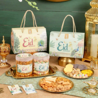 New Hampers Ruby Idul Fitri 600ML 2Toples Hampers Lebaran / Imlek / Natal / Kue Kering Premium Speci