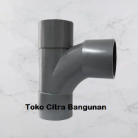 Sambungan Pipa Cabang 3 AW Ukuran 5 x 4 Inch 90 Derajat Rucika Fitting Pipa TY