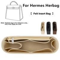 Bag Storage Sorting Felt Inner Liner Accessories For Hermes Herbag 31 39 Bags Organizer Support DIY Upgrade Modification Part