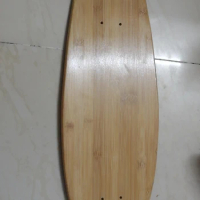 28inch bamboo skateboard deck cruiser surf skate deck canandian maples deck diy pro quality