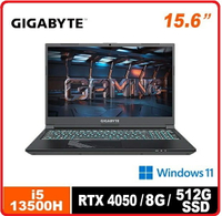技嘉 GIGABYTE  G5 KF-E3TW333SH 戰鬥版電競筆電/i5-12500H/RTX4060 8G/8GB/512G PCIe/15.6吋 FHD 144Hz/W11/15色全區孤島背光鍵盤