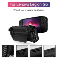 TPU Soft Full Body Skin Shockproof with Kickstand Protective Sleeve Drop-Proof Non-Slip for Lenovo Legion GO Game Accessories