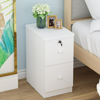 床頭櫃 小床頭櫃超窄 20-25-30-35cm床邊簡約現代迷妳儲物小型櫃子仿實木