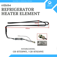 GR-RT559WE GR-RT624WE ORI T0$h1b4 REFRIGERATOR FRIDGE DEFROST HEATER ELEMENT PETI AIS SEJUK 230V 215
