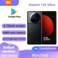 Xiaomi 12S Ultra 5G Android 6.28-inch RAM 8GB ROM 256GB Qualcomm Snapdragon 8+Gen1 120Hz used phone